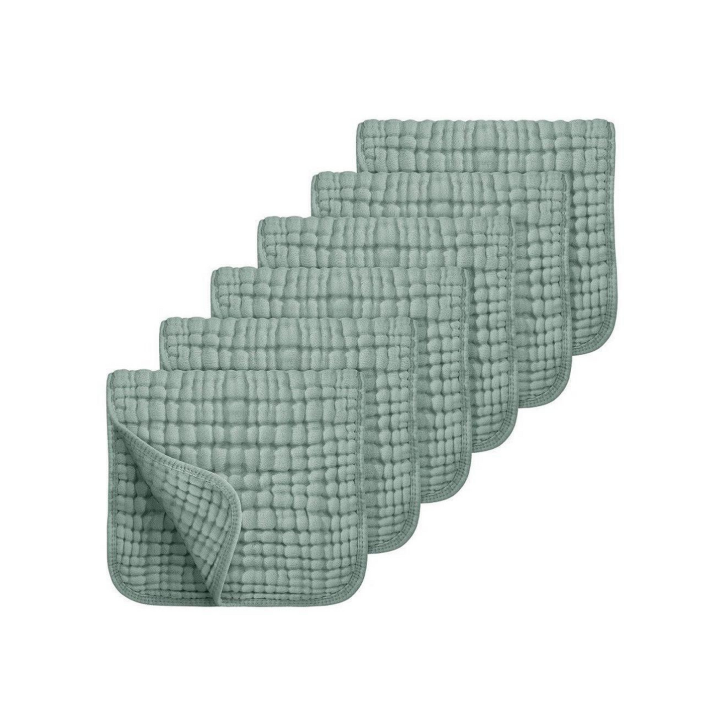 Organic Cotton Muslin Burp Cloths (3PK)